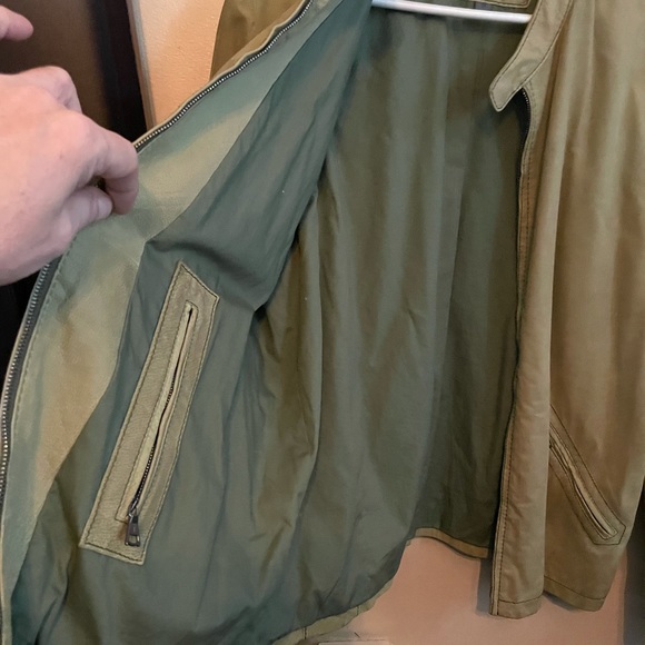 Varvatos 100% calfskin large bomber jacket - Picture 2 of 6